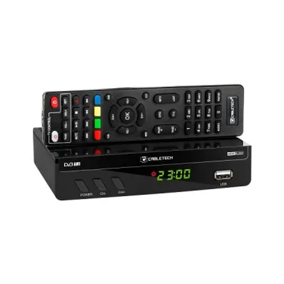 URZ0337 DVB-T/DVB-T2 beltéri egység, Cabletech HEVC H.265