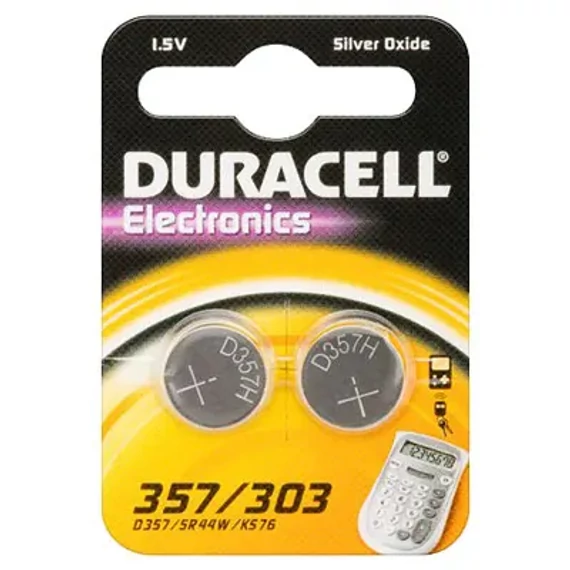 BAT-DU02 * DURACELL AG13/LR44 gombelem 2db/bliszter
