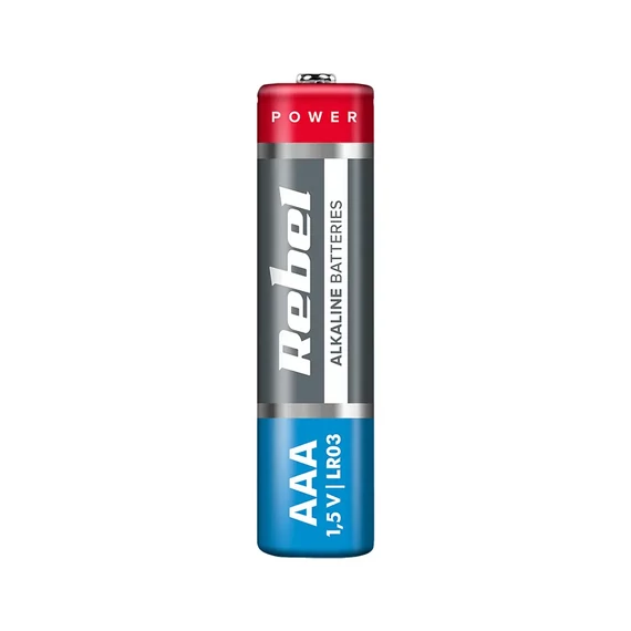 BAT0060 Alkáli elem REBEL AAA LR03 /db