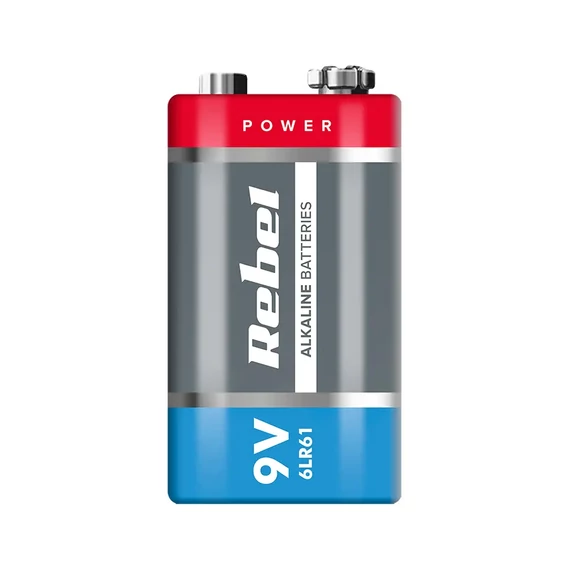 BAT0062 Alkáli elem REBEL 6LR6 9V /db