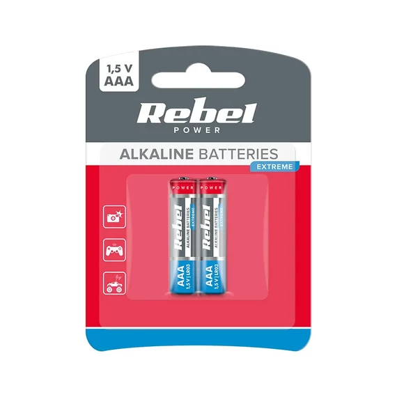 BAT0090B Alkáli elem EXTREME LR03 2db/bl termékdíj fizetve