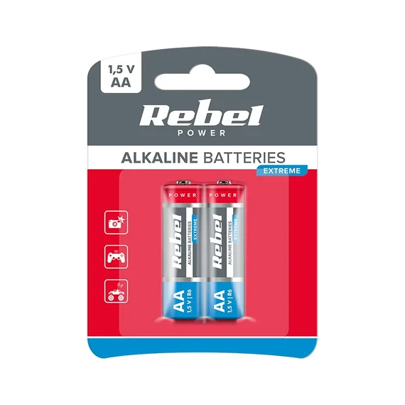 BAT0091B Alk.elem VIPOW EXT LR06 2db/bl. termékdíj fizetve