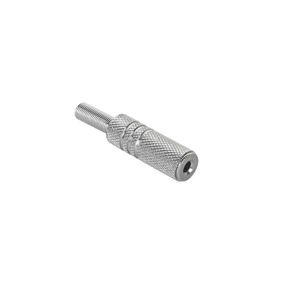 GNI0012S Jack 3,5 stereo fém lengőaljzat