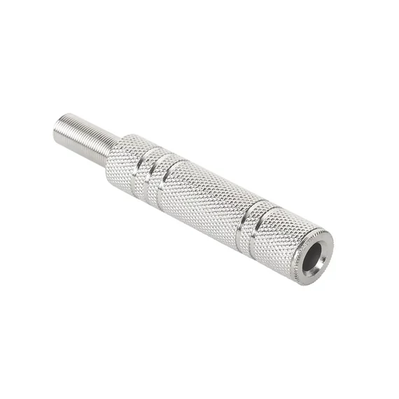 GNI0021 Sztereó 6,3mm jack fém lengőaljat
