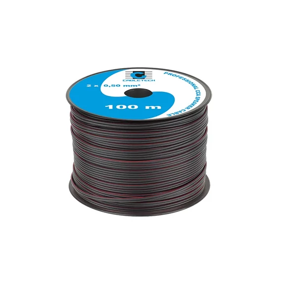 KAB0355 Hangszórókábel CCA 0.50mm feket