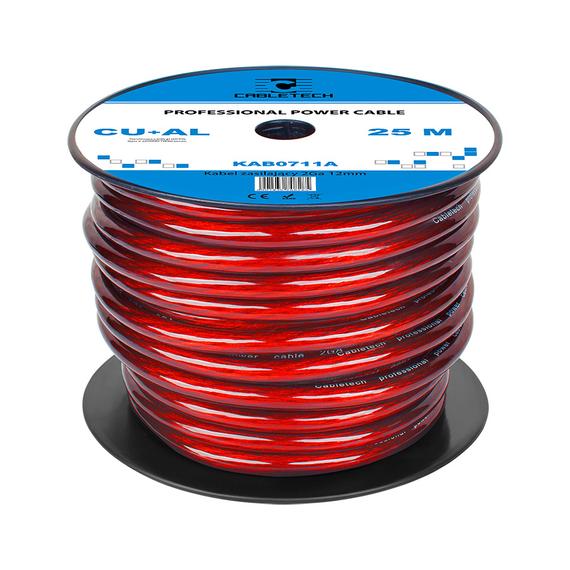 KAB0711A Tápkábel autóba 2Ga 12mm Cu+Al