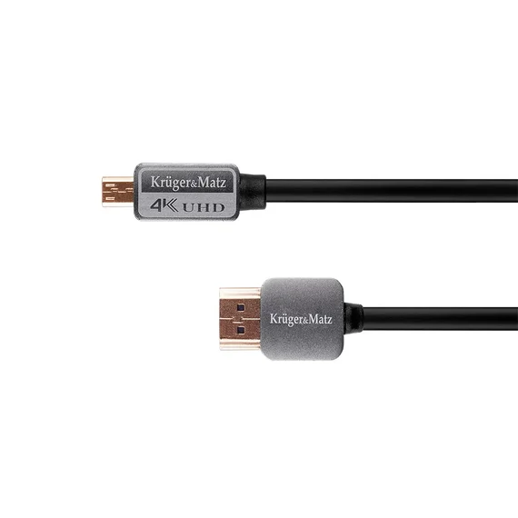 KM0328 Krüger&Matz HDMI-Micro HDMI kábel (A-D) 3m