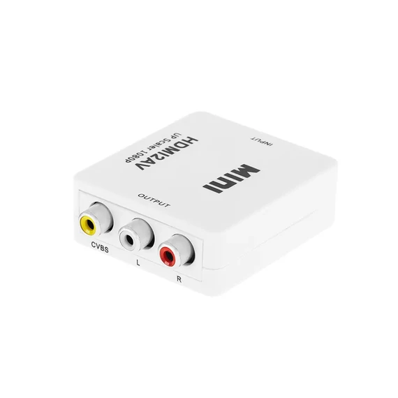 KOM0982 HDMI (bemenet) - RCA (kimenet) átalakító
