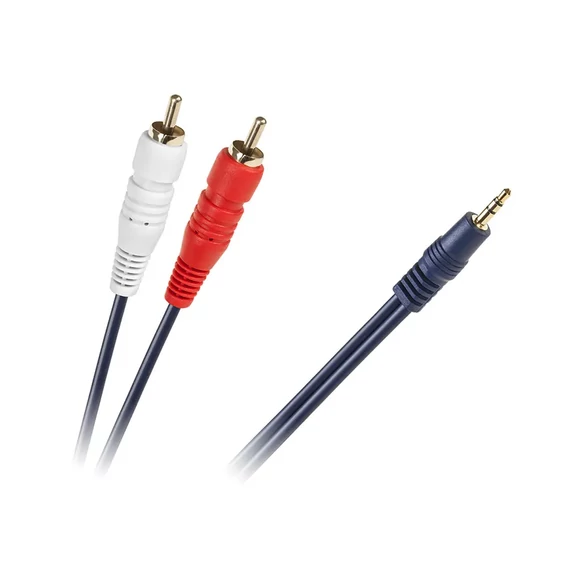 KPO2749-10 JACK 3,5 + 2RCA kábel 10m