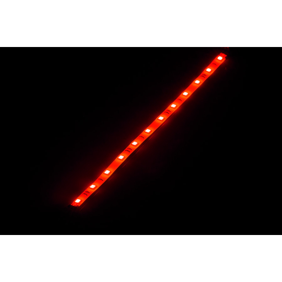 LED0039 LED szalag 30cm, vízálló, piros színű12x5050 SMD