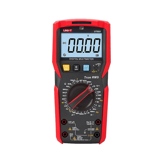 MIE0409 Univerzális mérőműszer, UNI-T UT89X (TRUE RMS)