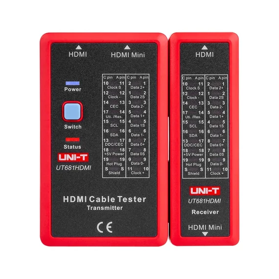 MIE0413 HDMI kábel teszter, UNI-T UT681