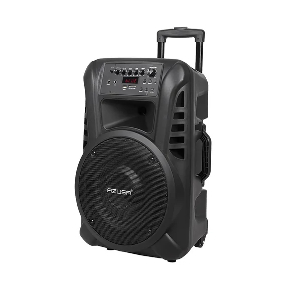 MIK0135EU Hordozható aktív hangfal,12coll 40W,USB/SD/BT/AUX/FM/MIC