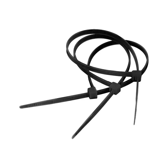 NAR0046-10 Kötegelő 2.5mm/10cm fekete 100db/cs