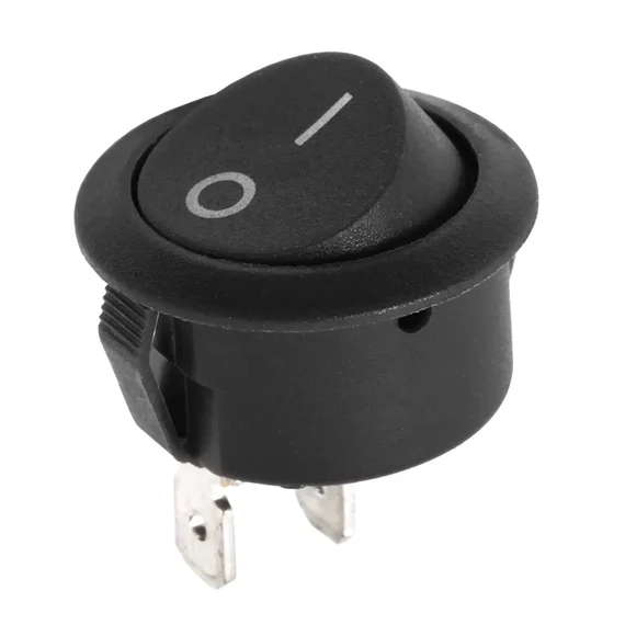 PRK0081 Kapcsoló R5 0-1 10A/250V fekete termékdíj fizetve