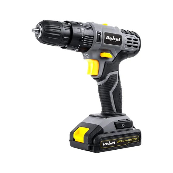 RB-1002 Akkumulátoros ütvefúró, 20V 2A Li-Ion