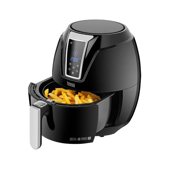 TSA8046 Olaj nélküli fritőz, fekete színű, digitális, 3,2L 1400W