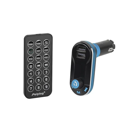 URZ0461 FM Transmitter és USB töltő Bluetooth kihangosítással