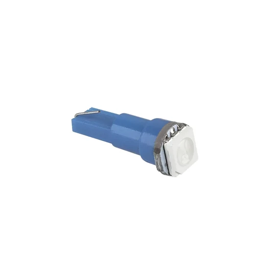 ZAR0046 Autós LED izzó 12V T5 kék (SMD)