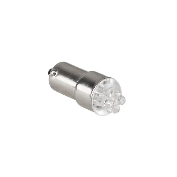 ZAR0126 Autós izzó 12V BA9S, kék színű 4x3mm LED, (bajonettzáras) 2db/bliszter