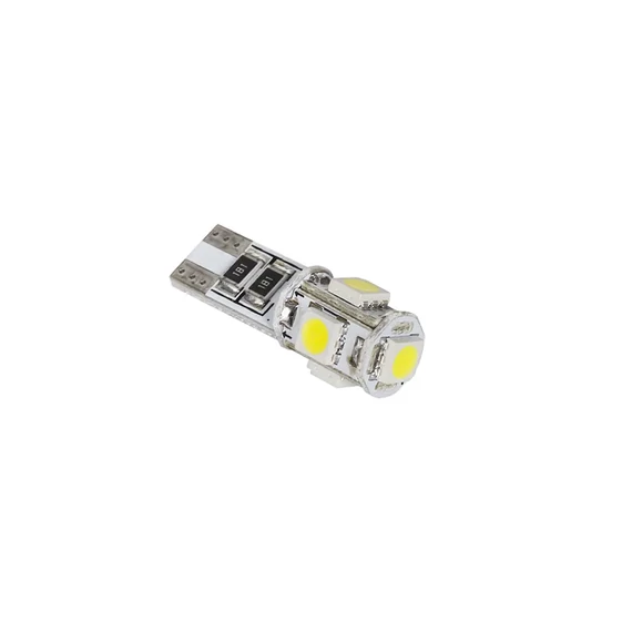 ZAR0380 Autós LED izzó T10 CANBUS, 5x5050SMD