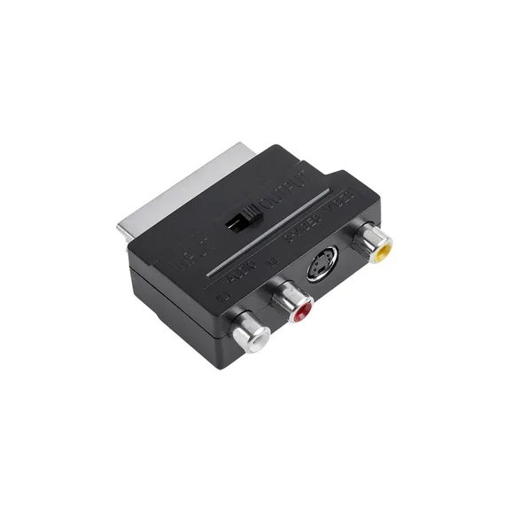 ZLA0352 Euro dugó S-18 3RCA+SVHS+aljzat