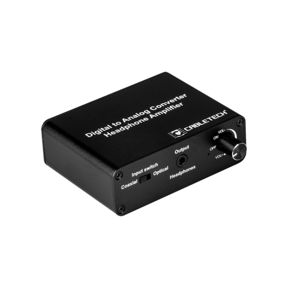 ZLA0857-3 Audio konverter, digitálisról analógra, RCA és fülhallgató kimenet