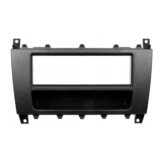 AUTO082B Autórádió beépítő keret, 1DIN, MERCEDES C-CLASS 2004-2008