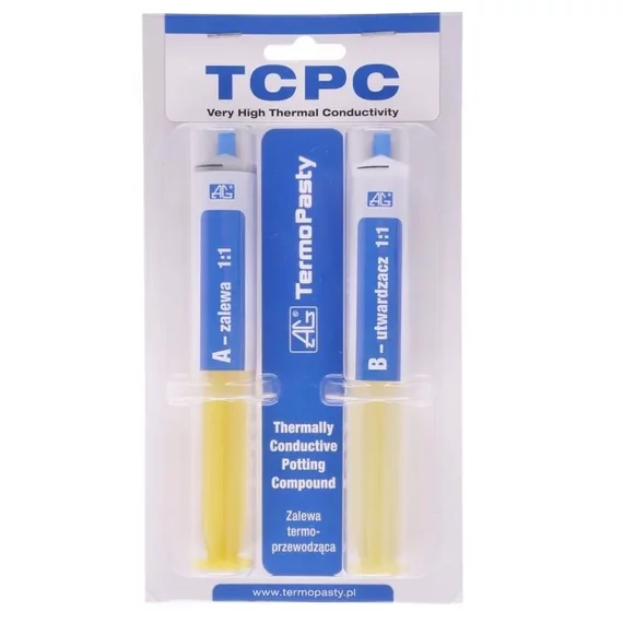CHE1537B Kétkomponensű szilikon hővezető kitöltő anyag, TCPC 2x14ml