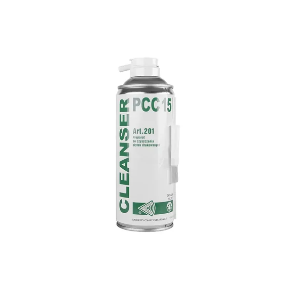 CHE1641 PCC 15 Nyomtatott áramkör tisztító spray kefével, 400ml, MICROCHIP