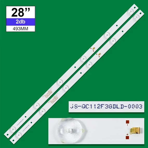Háttérvilágítás Sencor 28coll 6LED 3V 2db/csomag