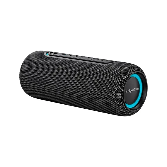 KM0563 Krüger&amp;Matz Street Bluetooth hangszóró, RGB LED, fekete színű 20W