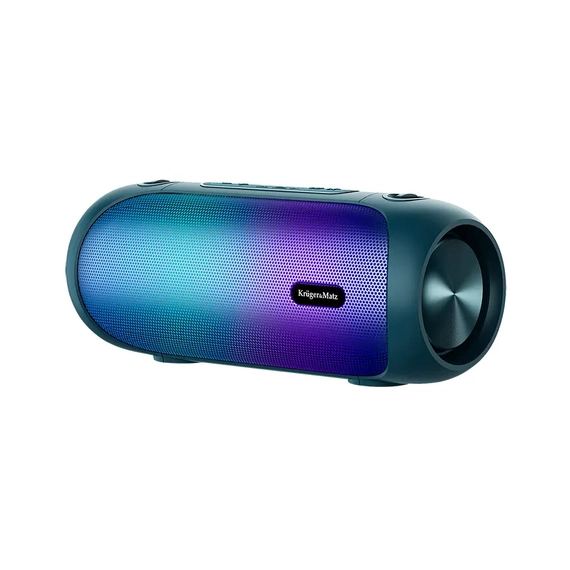 KM0567 Krüger&Matz Street XL Bluetooth hangszóró, RGB LED, kék színű 30W