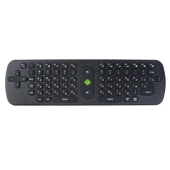 KOM0331B Vezeték nélküli billentyűzet Smart TV-hez, air mouse RC11