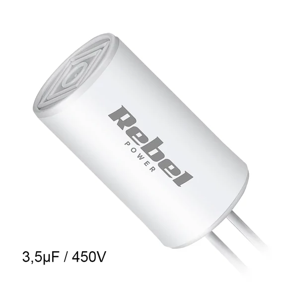 Kondenzátor villanymotorhoz 3,5uF/450V vezetékes