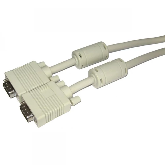 KPO2860 VGA kábel, VGA dugó - VGA dugó, szűrős, 1,5m