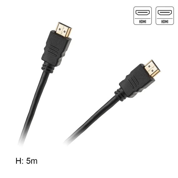 HDMI - HDMI kábel 5m, 1.4 ethernet, 19p