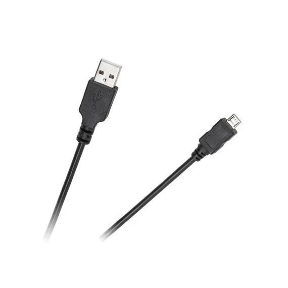 KPO3874-1,8 USB kábel, USB dugó - micro USB dugó, 1,8m