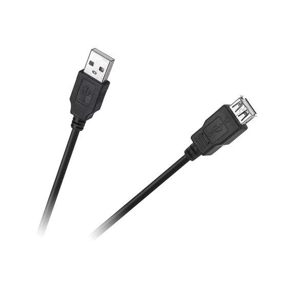 KPO4013-1.0 USB dugó - aljzat kábel (hosszabbító) 1m CABLETECH Eco-Line