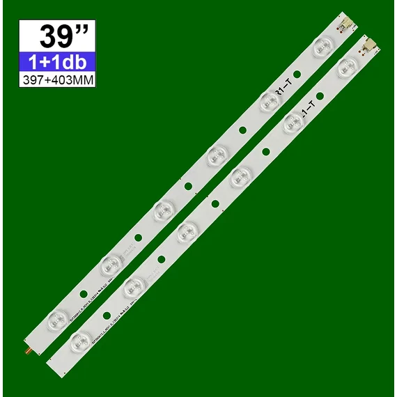 LED-TV040 Háttérvilágítás 39coll TOSHIBA LED TV-be 3V 6+6LED, 2db/csomag