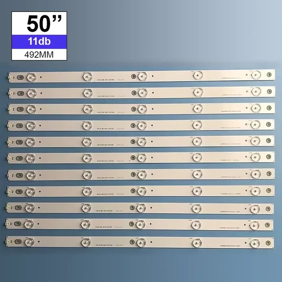 LED-TV062 Háttérvilágítás HISENSE 50coll LED TV-be, 5LED 3V, 11db/csomag