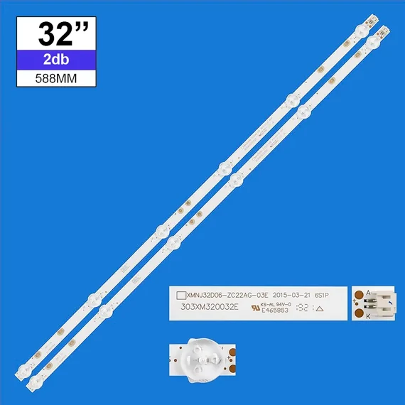 LED-TV256 Háttérvilágítás ELKO 32coll LED TV-be 6LED 2db/cs.