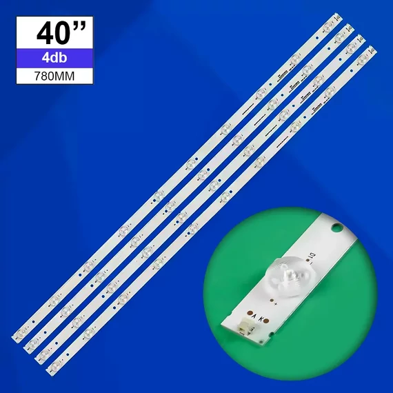LED-TV296 Háttérvilágítás TECHNIKA 40coll LED TV-be 10LED 3V 4db/cs