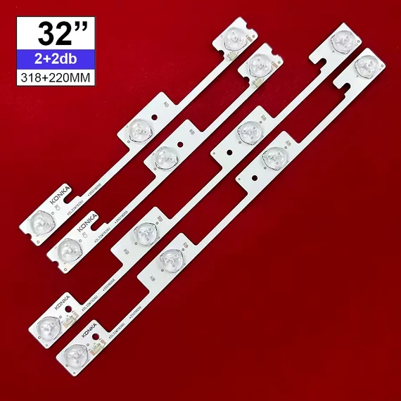 LED-TV358 Háttérvilágítás KONKA 32coll LED TV-be 4+3LED 4db/cs (2+2)