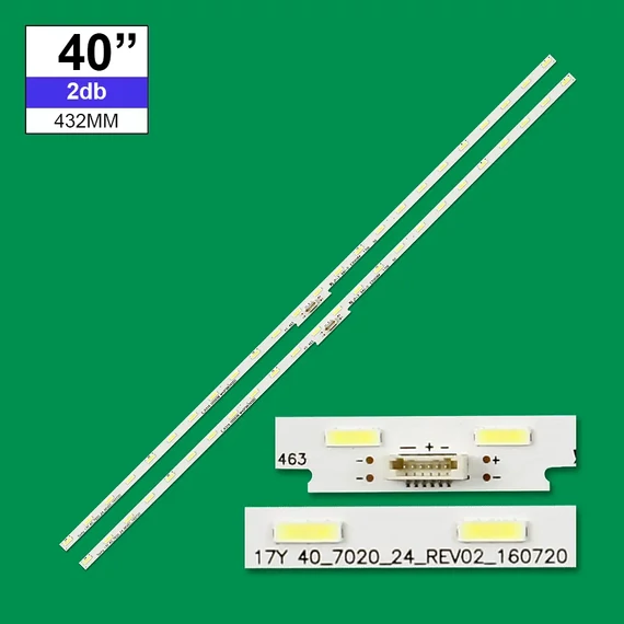 LED-TV628 Edge háttérvilágítás Sony 40coll LED TV-be, 24LED 6V, 2db/csomag
