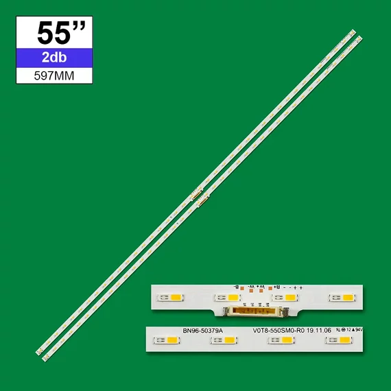 LED-TV646 Edge háttérvilágítás Samsung 55coll LED TV-be, 40LED 3V, 2db/csomag