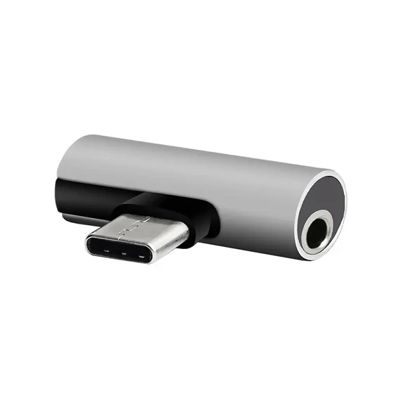 M0773 Type-C Audio adapter, Type-C dugó - 3,5mm jack aljzat és Type-C aljzat
