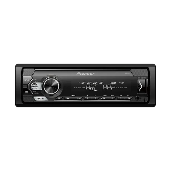 MVH-S120UBW Pioneer autórádió, fehér gombvilágítás, USB/AUX/RDS 4x50W