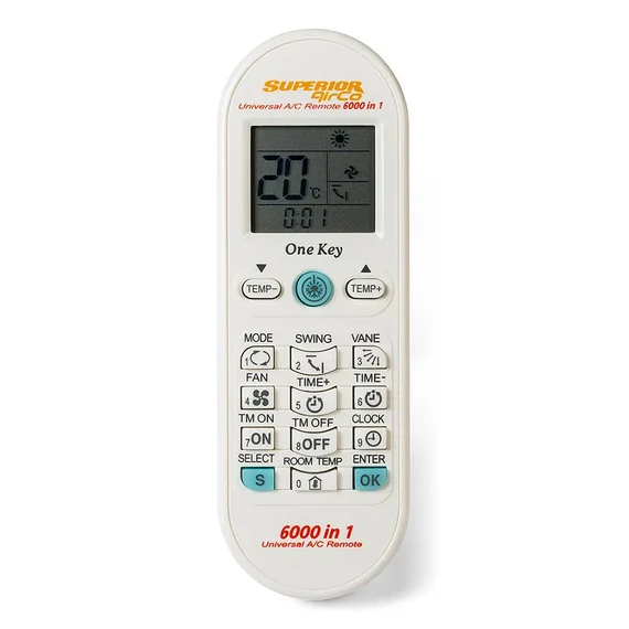 PIL0001C Univerzális klíma távirányító SUPERIOR AirCo 6000in1
