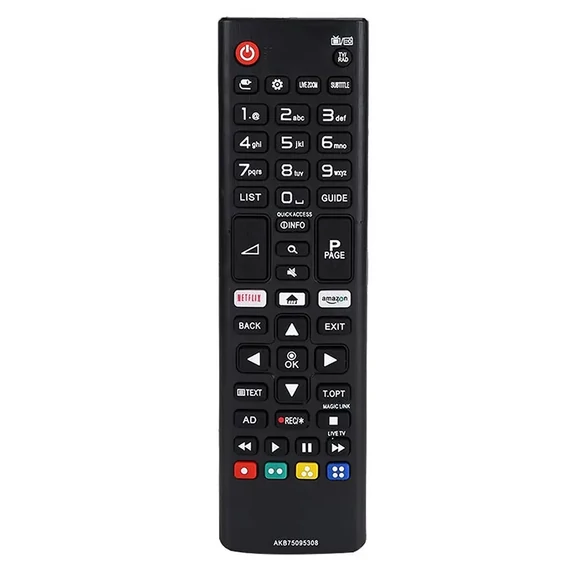 PIL6121 AKB75095308 Utángyártott távirányító LG UHD SMART TV-hez, NETFLIX 303K